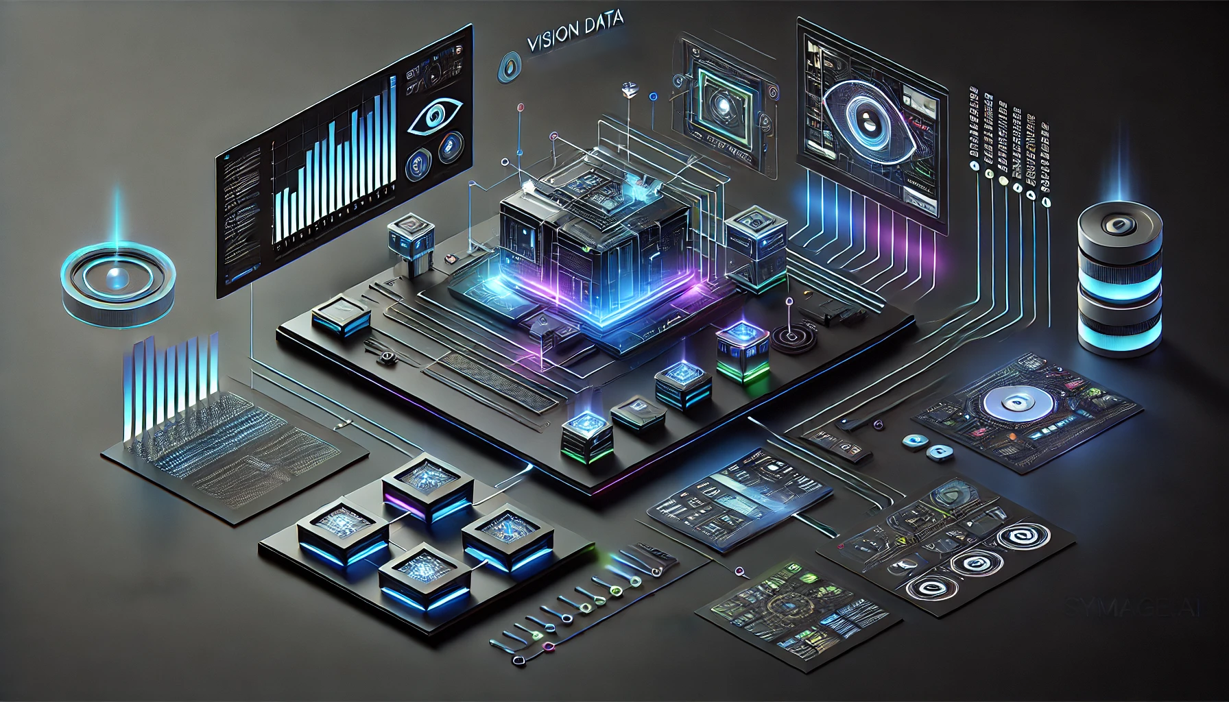 Building a Versatile Vision Data Simulation Platform: Key Components and Architecture